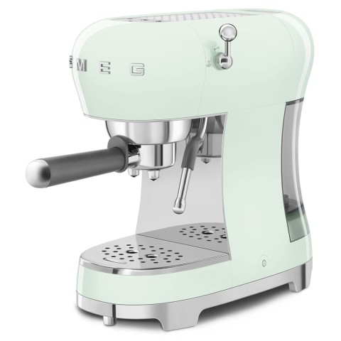 Smeg Macchina da Caffè Espresso Manuale 50's Style – Verde Pastello LUCIDO – ECF02PGEU