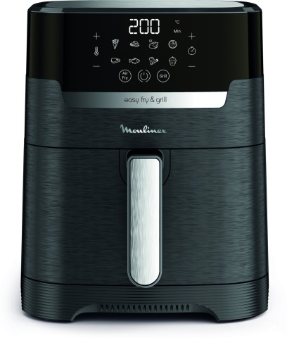 Moulinex EZ5058 Friggitrice Senza Olio e Griglia Elettrica, 4,2 Litri, 1400W