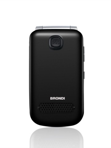 Brondi Amico Supervoice 7,11 cm (2.8") Nero Telefono per anziani