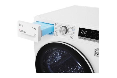 LG RH10V9AV4W asciugatrice Libera installazione Caricamento frontale 10 kg A+++ Bianco