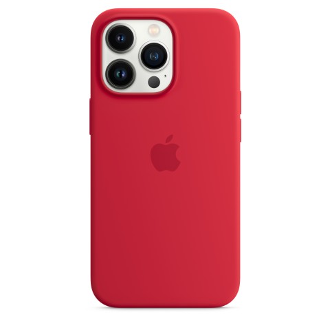 Apple Custodia MagSafe in silicone per iPhone 13 Pro - (PRODUCT)RED