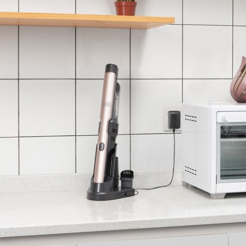 Black & Decker DVC320BRG aspirapolvere senza filo Rose Gold Senza sacchetto