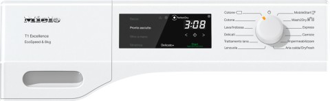 Miele TEC 575 WP asciugatrice Libera installazione Caricamento frontale 8 kg A+++ Bianco