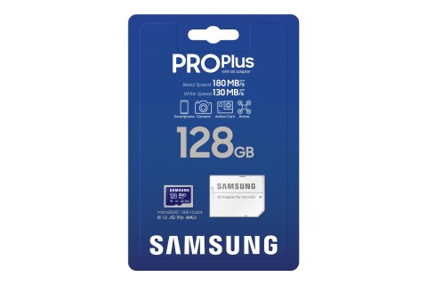 Samsung PRO Plus microSD Memory Card 128GB (2023)