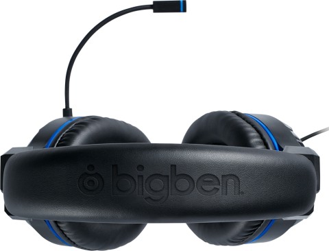 Bigben Interactive PS4OFHEADSETV3 cuffia e auricolare Cablato A Padiglione Giocare Nero, Blu