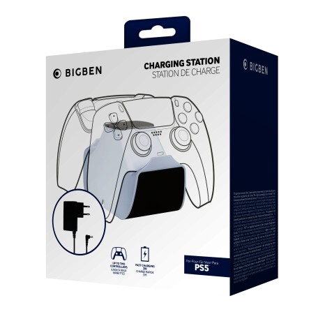 NACON PS5DUALCHARGER accessorio di controller da gaming Base di ricarica