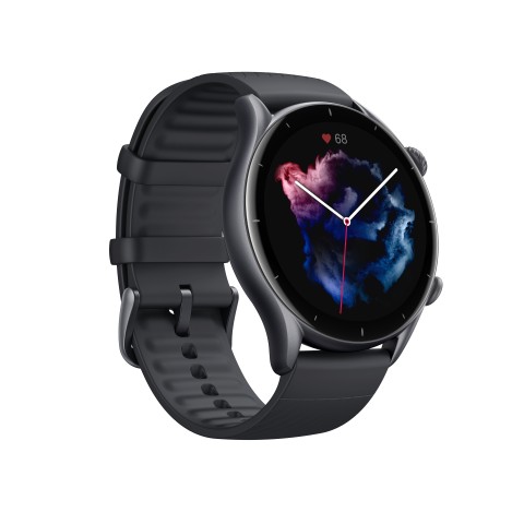 Amazfit GTR 3 Pro 3,68 cm (1.45") AMOLED 46 mm Digitale 480 x 480 Pixel Touch screen Nero Wi-Fi GPS (satellitare)