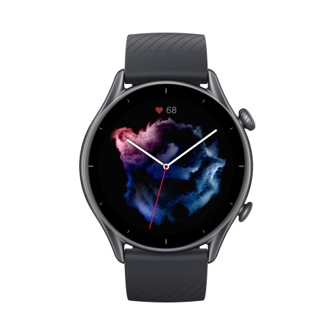 Amazfit GTR 3 Pro 3,68 cm (1.45") AMOLED 46 mm Digitale 480 x 480 Pixel Touch screen Nero Wi-Fi GPS (satellitare)