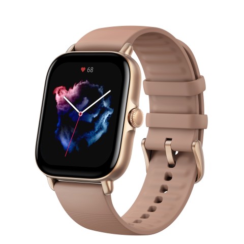 Amazfit GTS 3 4,45 cm (1.75") AMOLED 42 mm Digitale 390 x 450 Pixel Touch screen Rosa GPS (satellitare)