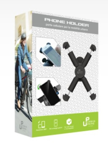 Urban Prime UP-PHO-HLD supporto per personal communication Supporto passivo Telefono Nero