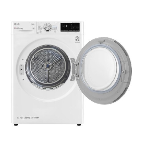 LG RH80V9AVHN Asciugatrice 8 kg Libera installazione Carica frontale A+++