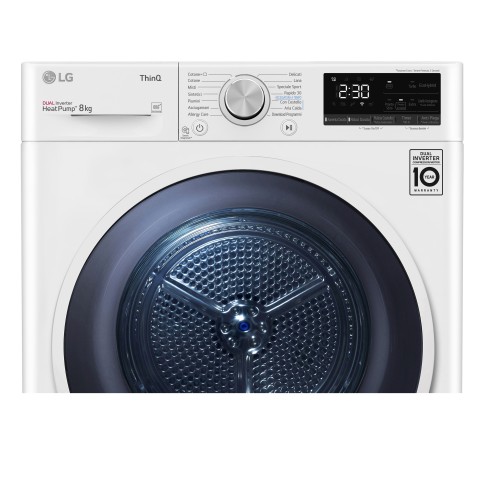 LG RH80V9AVHN Asciugatrice 8 kg Libera installazione Carica frontale A+++