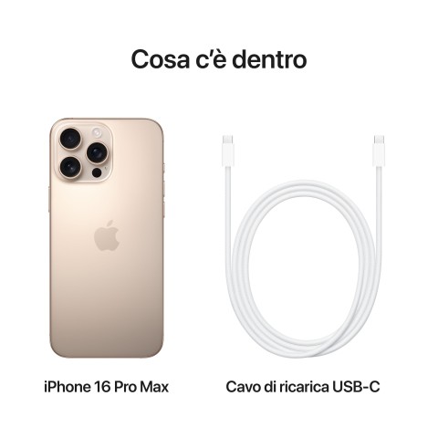 Apple iPhone 16 Pro Max 256GB Titanio sabbia