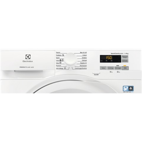 Electrolux EW6F592U lavatrice Caricamento frontale 9 kg 1151 Giri/min Bianco