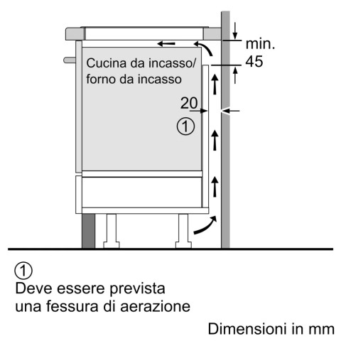 Bosch Serie 2 PUG611AA5E piano cottura Nero Superficie piana 60 cm Piano cottura a induzione 4 Fornello(i)