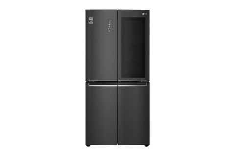 LG InstaView GMQ844MC5E frigorifero side-by-side Libera installazione 530 L E Nero