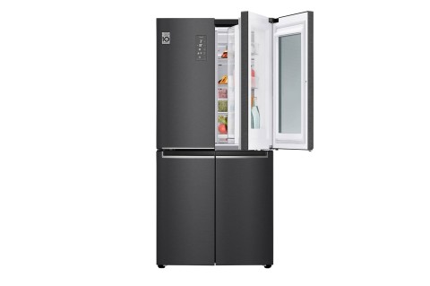 LG InstaView GMQ844MC5E frigorifero side-by-side Libera installazione 530 L E Nero