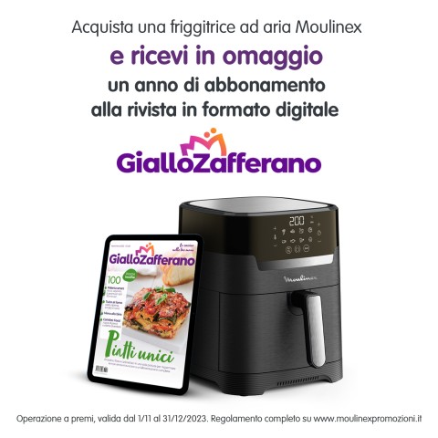 Moulinex EZ5058 Friggitrice Senza Olio e Griglia Elettrica, 4,2 Litri, 1400W