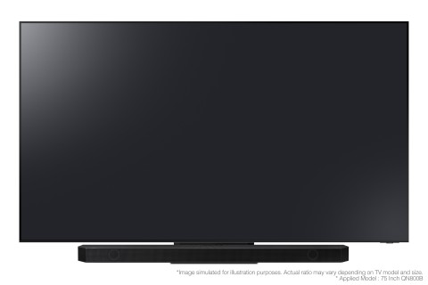 Samsung Soundbar HW-Q930B/ZF con subwoofer e speaker 9.1.4 canali 540W 2022, audio 3D wireless ottimizzato, effetto cinema surround