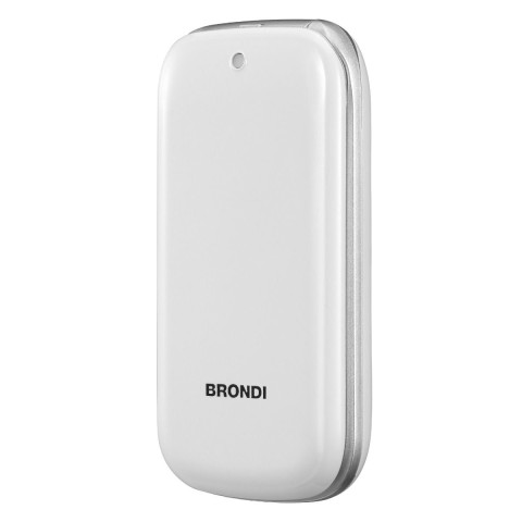 Brondi Stone+ 6,1 cm (2.4") Bianco Telefono cellulare basico