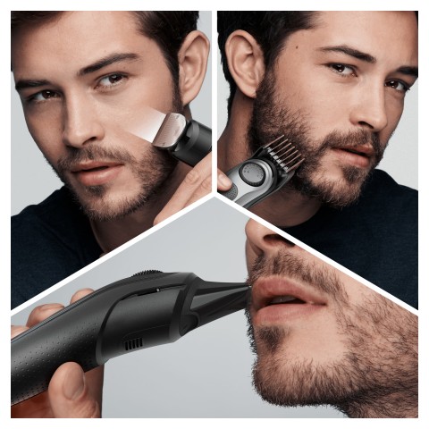 Braun BeardTrimmer 7 Regolabarba 7 BT7320, Regolabarba Uomo, Tagliacapelli, Per Viso, Capelli