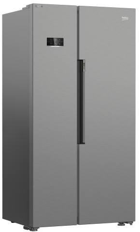 Beko GN1603140XBN frigorifero side-by-side Libera installazione 580 L E Acciaio inox