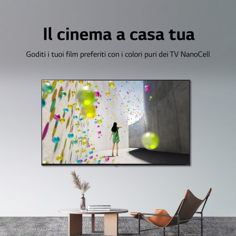 LG NanoCell 75'' Serie NANO76 75NANO766QA 4K Smart TV NOVITÀ 2022