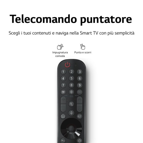 LG NanoCell 75'' Serie NANO76 75NANO766QA 4K Smart TV NOVITÀ 2022