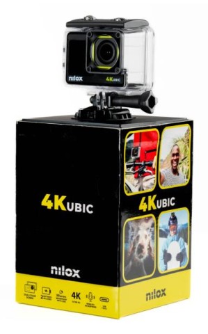 Nilox NXAC4KUBIC01 fotocamera per sport d'azione 4 MP 4K Ultra HD CMOS 56,2 g