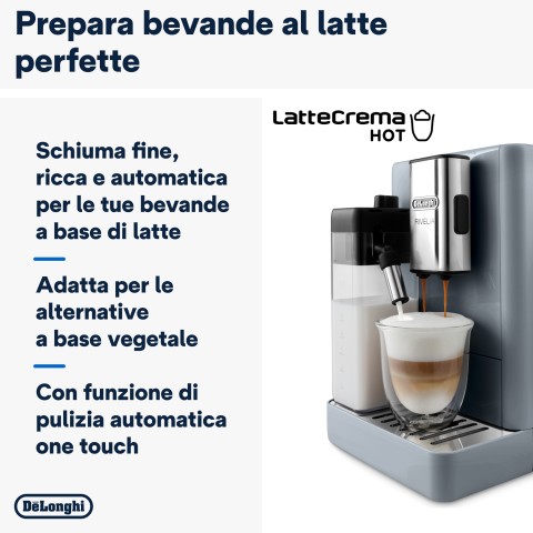 De’Longhi Rivelia EXAM440.55.G Macchina da caffè automatica Grey