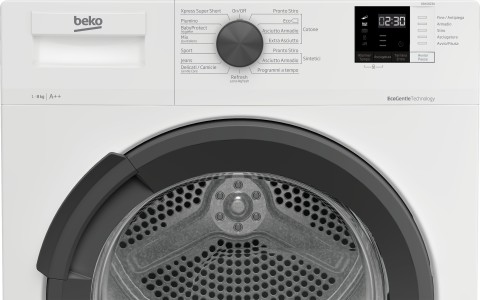 Beko DRXS823A asciugatrice Libera installazione Caricamento frontale 8 kg A++ Bianco