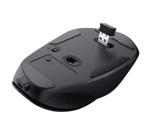 Trust Fyda mouse Ufficio Mano destra RF Wireless + USB Type-A Ottico 2400 DPI