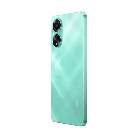 OPPO A78 4G Smartphone, AI Doppia fotocamera 50+2MP, Selfie 8MP, Display 6.43” 90HZ AMOLED FHD+, 5000mAh, RAM 8(Esp 4GB/6GB/8GB)+ROM 128GB (esp1TB), IP54, [Versione Italia], Aqua Green