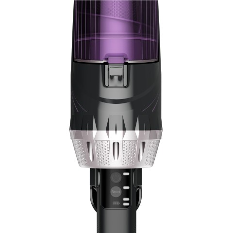 Rowenta X-NANO ESSENTIAL RH1129 aspirapolvere senza filo Viola, Alluminio Senza sacchetto