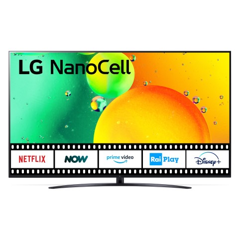 LG NanoCell 86'' Serie NANO76 86NANO766QA 4K Smart TV NOVITÀ 2022