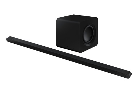 Samsung Soundbar HW-S800B/ZF con subwoofer 3.1.2 canali 330W 2022, audio 3D, effetto cinema surround, gaming mode, design ultra sottile