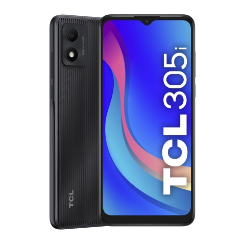 TCL 305i 16,6 cm (6.52") Doppia SIM Android 11 Go Edition 4G Micro-USB 2 GB 64 GB 4000 mAh Nero