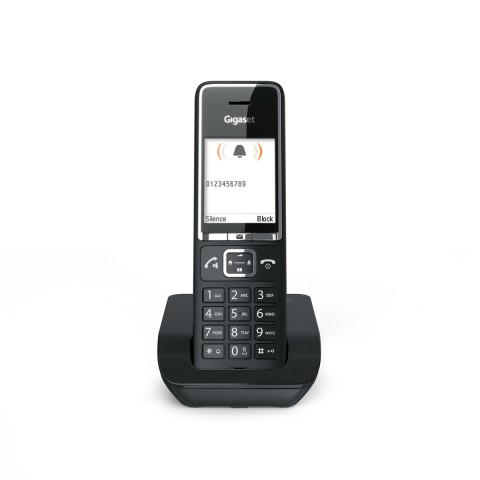 Gigaset COMFORT 550 Telefono analogico/DECT Identificatore di chiamata Nero