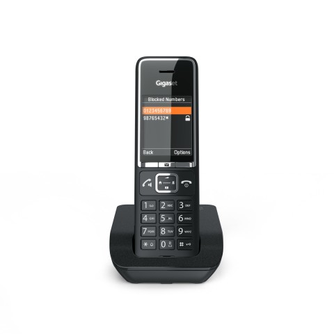 Gigaset COMFORT 550 Telefono analogico/DECT Identificatore di chiamata Nero