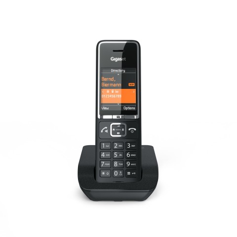 Gigaset COMFORT 550 Telefono analogico/DECT Identificatore di chiamata Nero