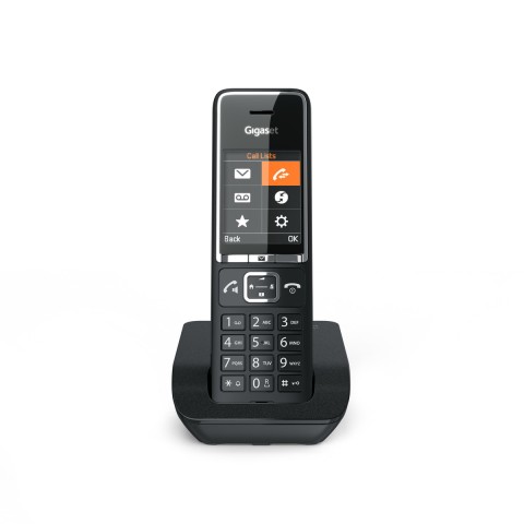 Gigaset COMFORT 550 Telefono analogico/DECT Identificatore di chiamata Nero