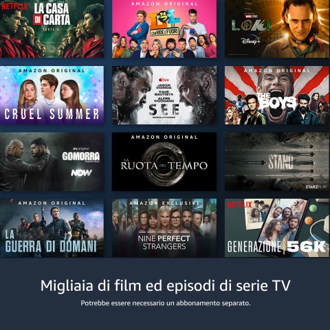 Amazon Fire TV Stick Lite con telecomando vocale Alexa | Lite