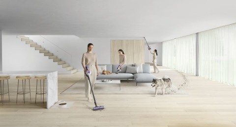 Dyson V8 Advanced aspirapolvere senza filo Nichel, Argento Senza sacchetto