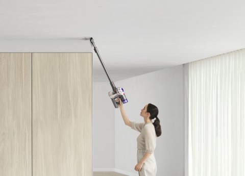 Dyson V8 Advanced aspirapolvere senza filo Nichel, Argento Senza sacchetto