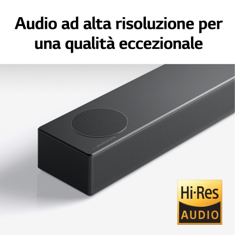 LG Soundbar S75Q 380W 3.1.2 canali, Meridian, Dolby Atmos, NOVITÀ 2022