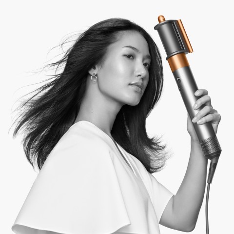 Dyson Airwrap Complete Long Diffuse Multistyler Caldo Rame, Nichel 1300 W 2,59 m