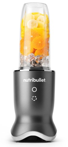 NutriBullet NB1206DGCC frullatore 900 L Frullatore da tavolo 1200 W Nero, Trasparente