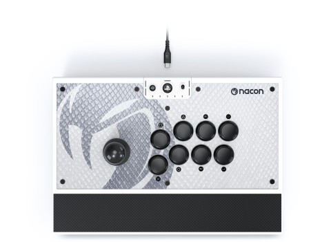 NACON DAIJA Arcade Stick Nero, Bianco USB Speciale PC, PlayStation 4, PlayStation 5