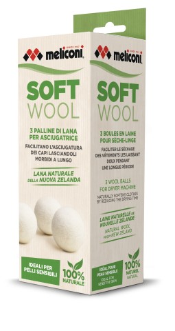 Meliconi Soft Wool accessorio e componente per asciugatrice Palline per asciugatrice