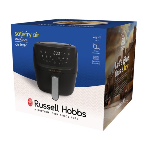 Russell Hobbs Satisfry Singolo 4 L 1350 W Friggitrice ad aria calda Nero